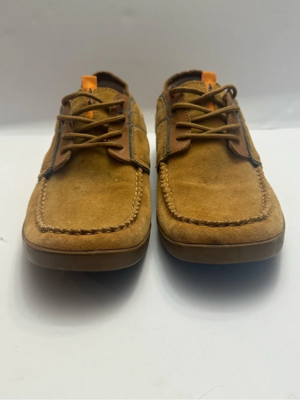 Levi’s Suede Moc Toe Casual Shoes Brown Lace Up Men’s Size 10 Leather
